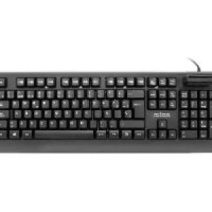 Teclado NILOX USB Lector DNI-e Smart Card (NXKIRE0002)