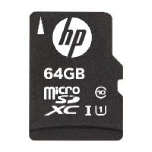 HP Micro SDXC 64Gb + Adaptador SD (SDU64GBXC10HP-EF)