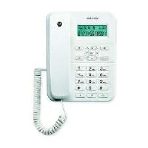 Teléfono Fijo Motorola CT202 Blanco (107CT202WHITE)