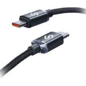 Cable SUBBLIM USB-C 2.0 M/M 2m Negro (SUBCAB-C06002)