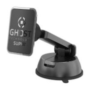 Soporte de Coche CELLY Magnético Negro (GHOSTSUPERDASH)