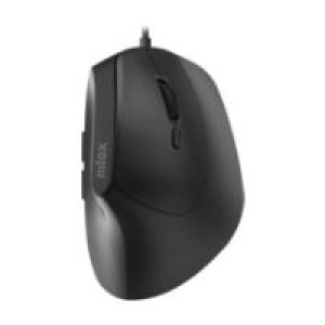 Ratón Vertical NILOX USB-A 3600dpi Negro (MOUSB3013)