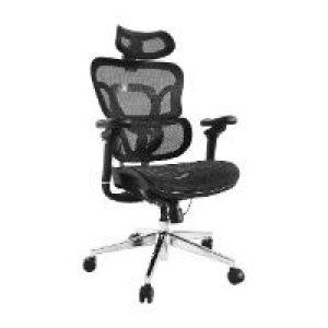 Silla Oficina EQUIP Respaldo de Malla Negra (EQ651051)
