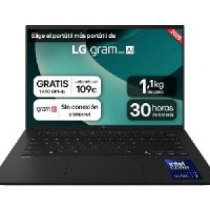 LG Ultra7-255H 32Gb 1Tb 14″ W11H Negro (14Z90T-G.AD88B)