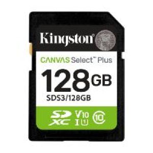 Kingston SDXC Canvas Selec Plus 128Gb (SDS3/128GB)