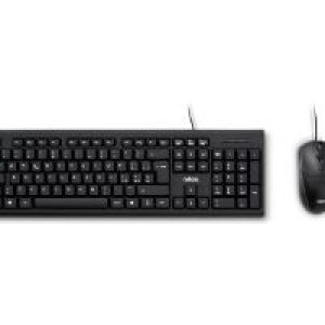 Teclado + Ratón Nilox Italiano USB Negro (NXKMIT0011)