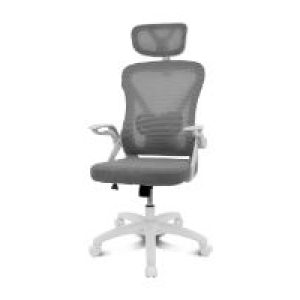 Silla Drift Ergonómica Blanca/Gris (DRAIR35WG)