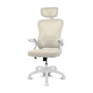 Silla Drift Ergonómica Blanco/Beige (DRAIR35WB)