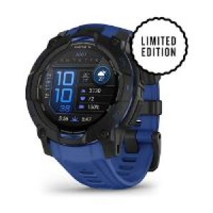 Smartwatch Garmin Instinct 3 Negro/Azul (010-02936-03)