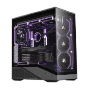 Caja Abysm Arian Frame A400 ARGB ATX Negra (AB123533)