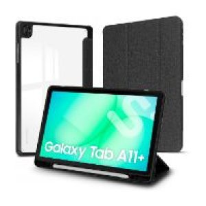 Funda Subblim Clear Shock Case Samsung A11+ 11″ Negra