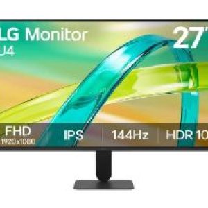 Monitor LG 27″ FHD IPS 120Hz 1ms Negro (27U411B-B)