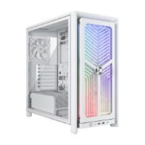 Caja Corsair FRAME 4000X ARGB ATX Blanca(CC-9011303-WW)