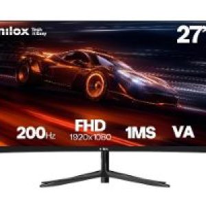 Monitor NILOX 27″ 200Hz VA FHD Negro (NXM27FHD2001)