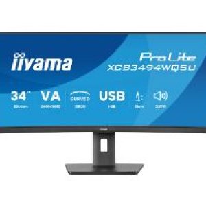 Monitor iiYama ProLite 34″ UWQHD Curvo (XCB3494WQSU-B1)