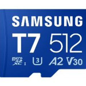 Samsung Micro SDXC T7 512Gb UHS-I U3 (MB-MB512T/WW)
