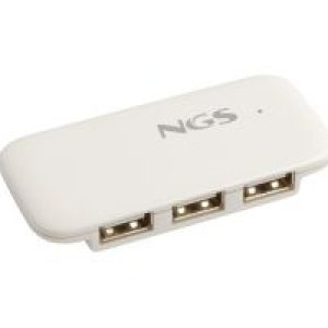 Hub NGS 4xUSB 2.0 Blanco (IHUB4)