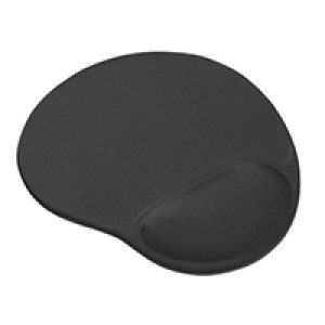 Alfombrilla Ergonómica Trust 236x205x16mm Negra (16977)