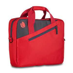 Maletin NGS Monray 15.6″ Nylon Negro/Rojo (GINGER RED)