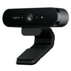 WebCam LOGITECH Brio 4K Micrófono Negra (960-001106)