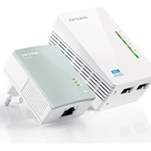 Powerline TP-Link AV600 WiFi Ethernet (TL-WPA4220 KIT)