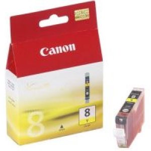 Tinta Canon CLI-8Y Amarillo 13ml 420 páginas (0623B001)