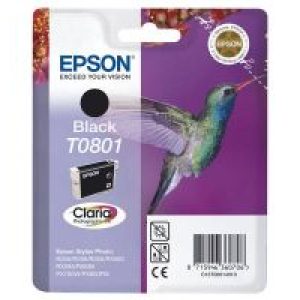 Tinta Epson T0801 Negro Photo 7.4ml (C13T08014011)