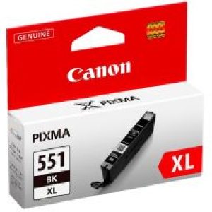 Tinta Canon CLI-551XL Foto Negro 1125 pág (6443B001)