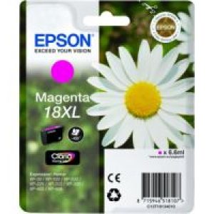 Tinta Epson 18XL T1813 Magenta 6.6ml (C13T18134012)