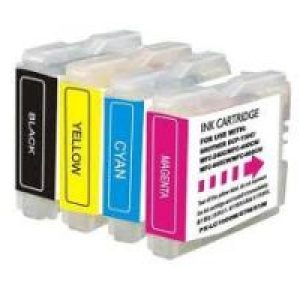 Tinta Brother Pack Negro/Tricolor 300 pág (LC121VALBP)