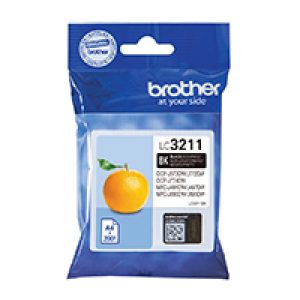 Tinta Brother Negro 200 páginas (LC3211BK)