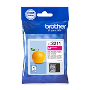Tinta BROTHER Magenta 200 páginas (LC3211M)