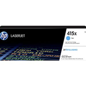 Toner HP LaserJet 415X Cian 6000 páginas (W2031X)
