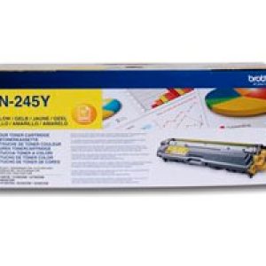 Toner BROTHER Impresión LED Amarillo 2200 pág (TN-245Y)