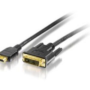 Cable EQUIP HDMI/M a DVI-D/M 2m Negro (EQ119322)