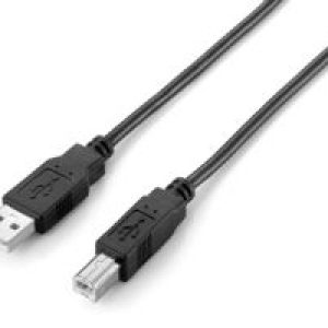Cable EQUIP USB-A/M a USB-B/M 1.8m Negro (EQ128860)