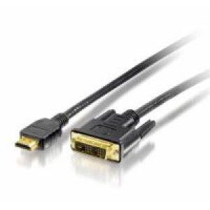 Cable EQUIP HDMI/M a DVI-D/M 3m Negro (EQ119323)