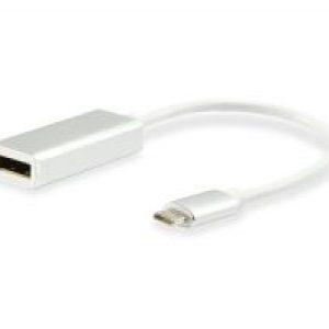 Cable EQUIP USB-C/M a DP/H 15cm Blanco (EQ133458)