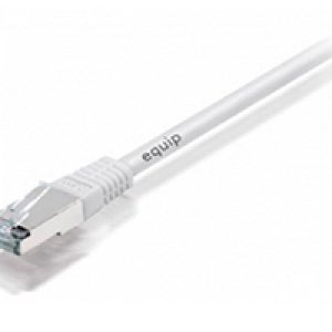 Cable EQUIP RJ45 Cat.7 S/FTP 0.5m Blanco (EQ605717)