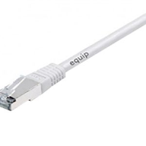 Cable EQUIP RJ45 Cat.6A S/FTP 15m Blanco (EQ605718)