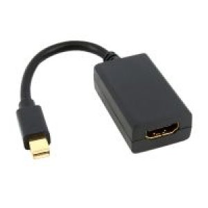 Nanocable Mini DP/M a HDMI/H 15cm Negro (10.16.0102)
