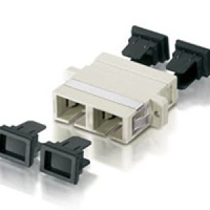 Adaptador Fibra Óptica EQUIP Dúplex Beige (EQ156140)