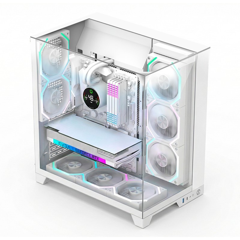 ORDENADOR GAMING INFINITY PRO WHITE RGB I9 14900K/32GB/SSD1TB NVME/R.LIQ/800W/W11PRO - Imagen 4