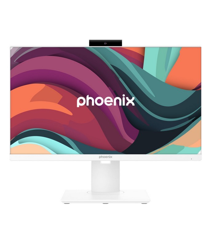 ORDENADOR PHOENIX AIO 24 I5 12600K/8GB DDR5/SSD500/WIFI/WEBCAM/ERGO WHITE