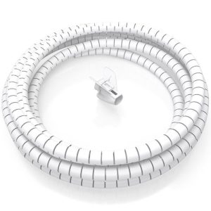 ORGANIZADOR DE CABLE AISENS FLEXIBLE 25MM 1M WHITE