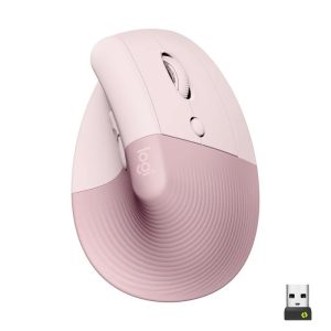 RATON LOGITECH LIFT VERTICAL WIRELESS ERGONOMIC 4000DPI 5 BOTONES ROSE