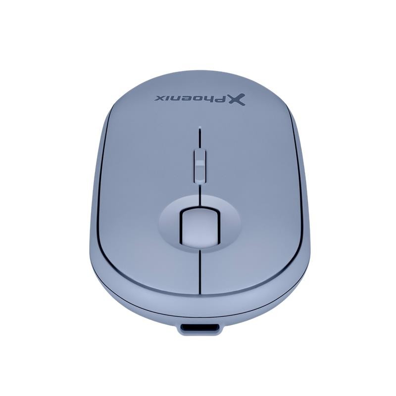 RATON PHOENIX REBBLE SILENT 1600DPI WIRELESS BLUETOOTH RECARGABLE BLUE - Imagen 4