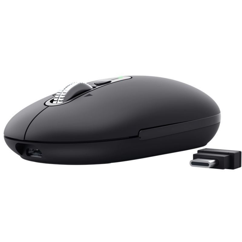 RATON TRUST SERON WIRELESS HYPERSCROLL SLIM BLACK - Imagen 3