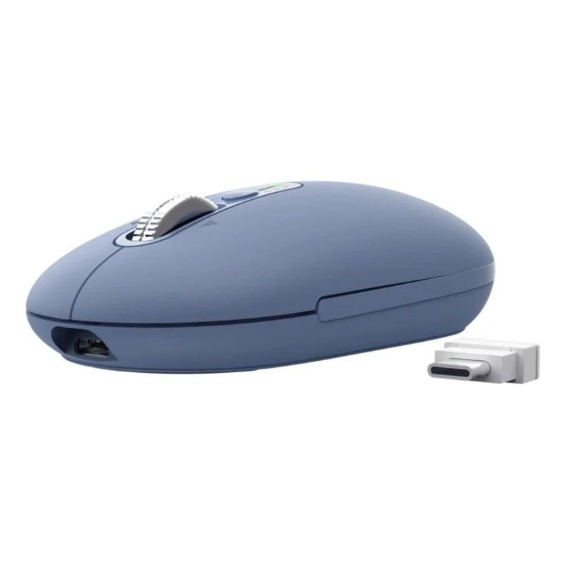 RATON TRUST SERON WIRELESS HYPERSCROLL SLIM BLUE - Imagen 2