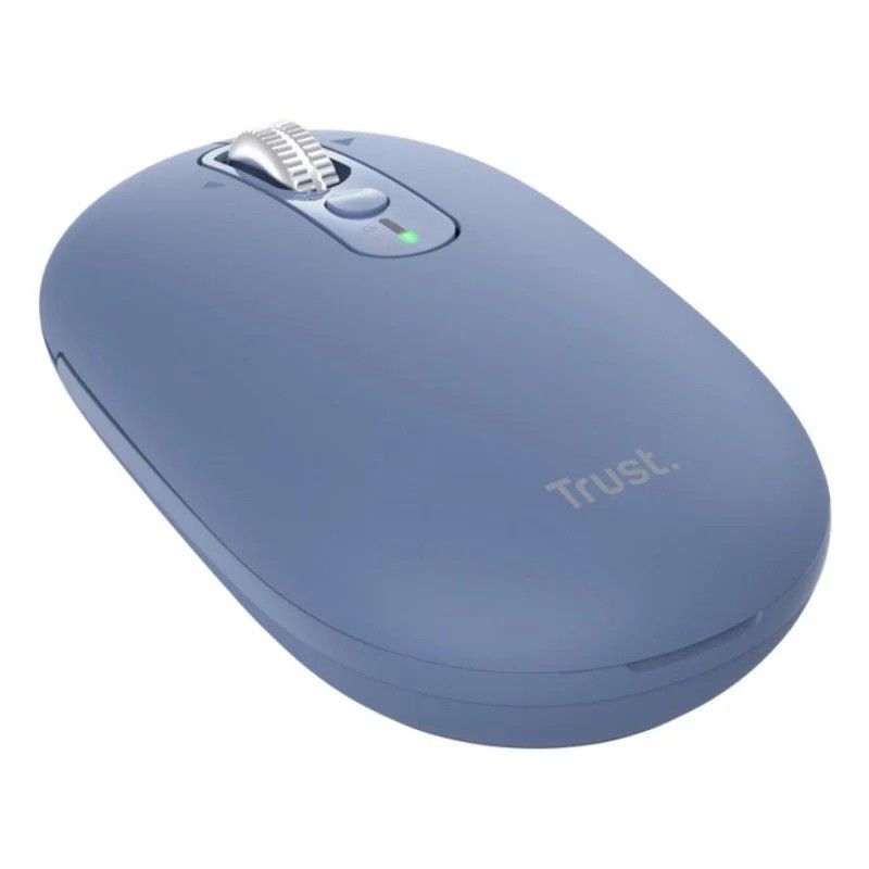 RATON TRUST SERON WIRELESS HYPERSCROLL SLIM BLUE - Imagen 3